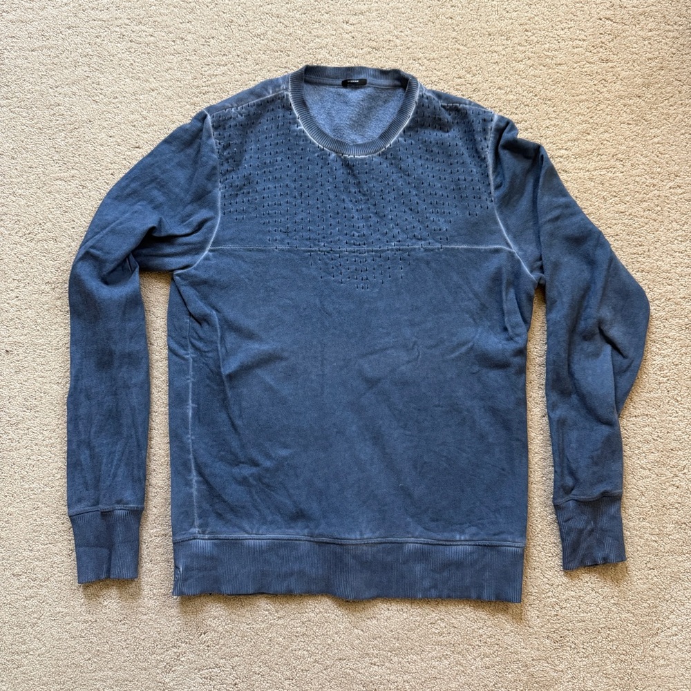 Denham Men's Blue Sweater
